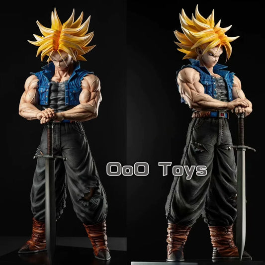 25cm Anime Dragon Ball Z Trunks Figure Future Trunks GK Action Figures PVC Statue Collection Model Toys Gifts