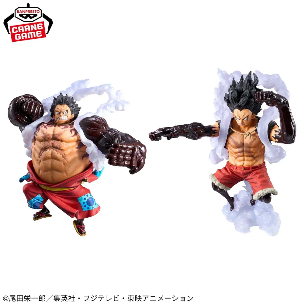 Original en Stock Banpresto Koa rey del artista equipo especial de una pieza cuarto mono D Luffy figura modelo juguetes en caja regalo genuino