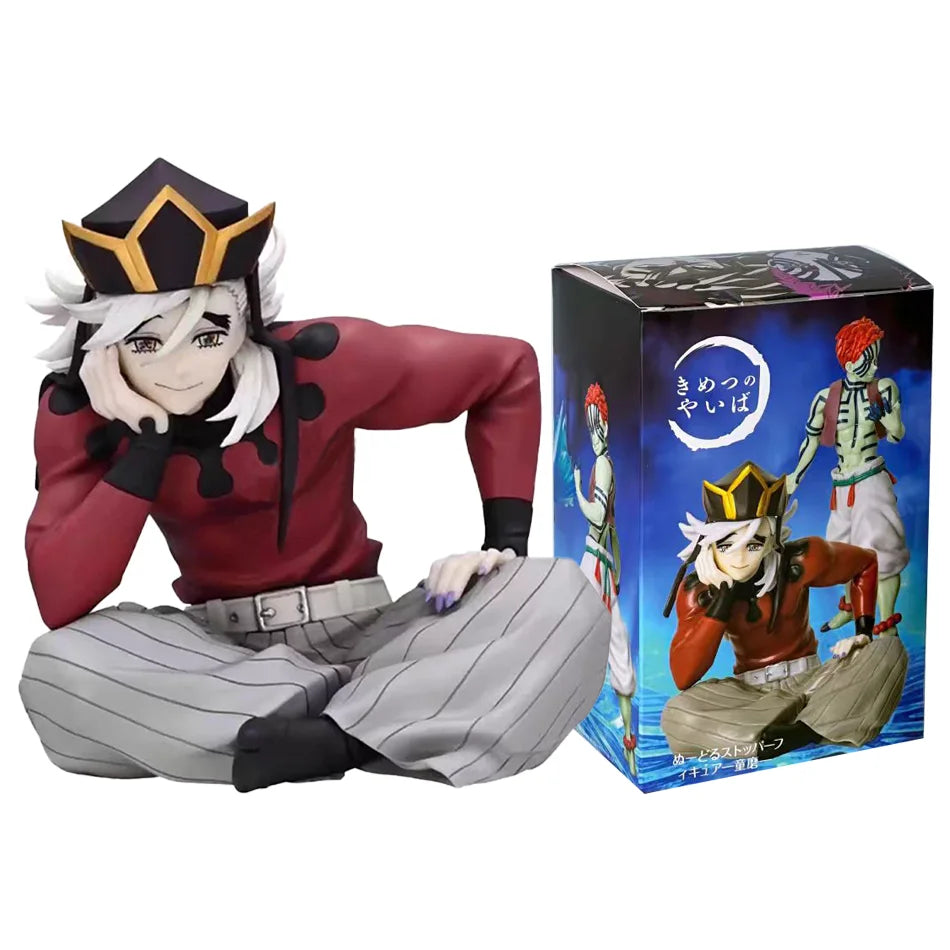 Figuras Chibi Zenitsu e Inosuke 8.5cm - Demon Slayer | Mini Set PVC