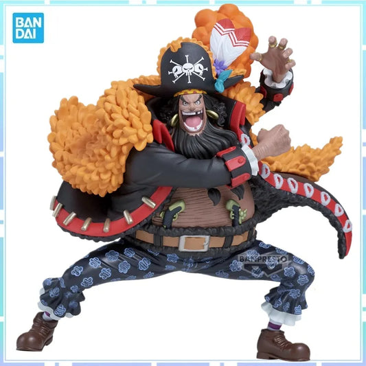 Figura Marshall D. Teach - One Piece | Barbanegra en pose de combate, Battle Record Collection