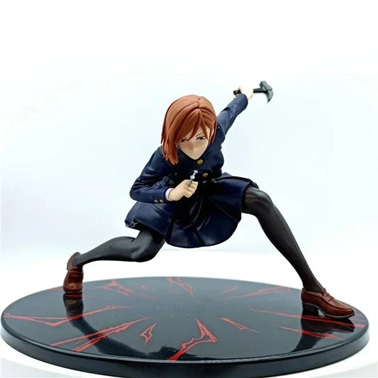 Figura Nobara Kugisaki - Jujutsu Kaisen | Nobara Kugisaki en pose de combate 15cm