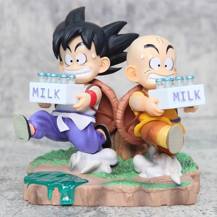 Figura Goku y Krillin 15 cm - Dragon Ball | PVC