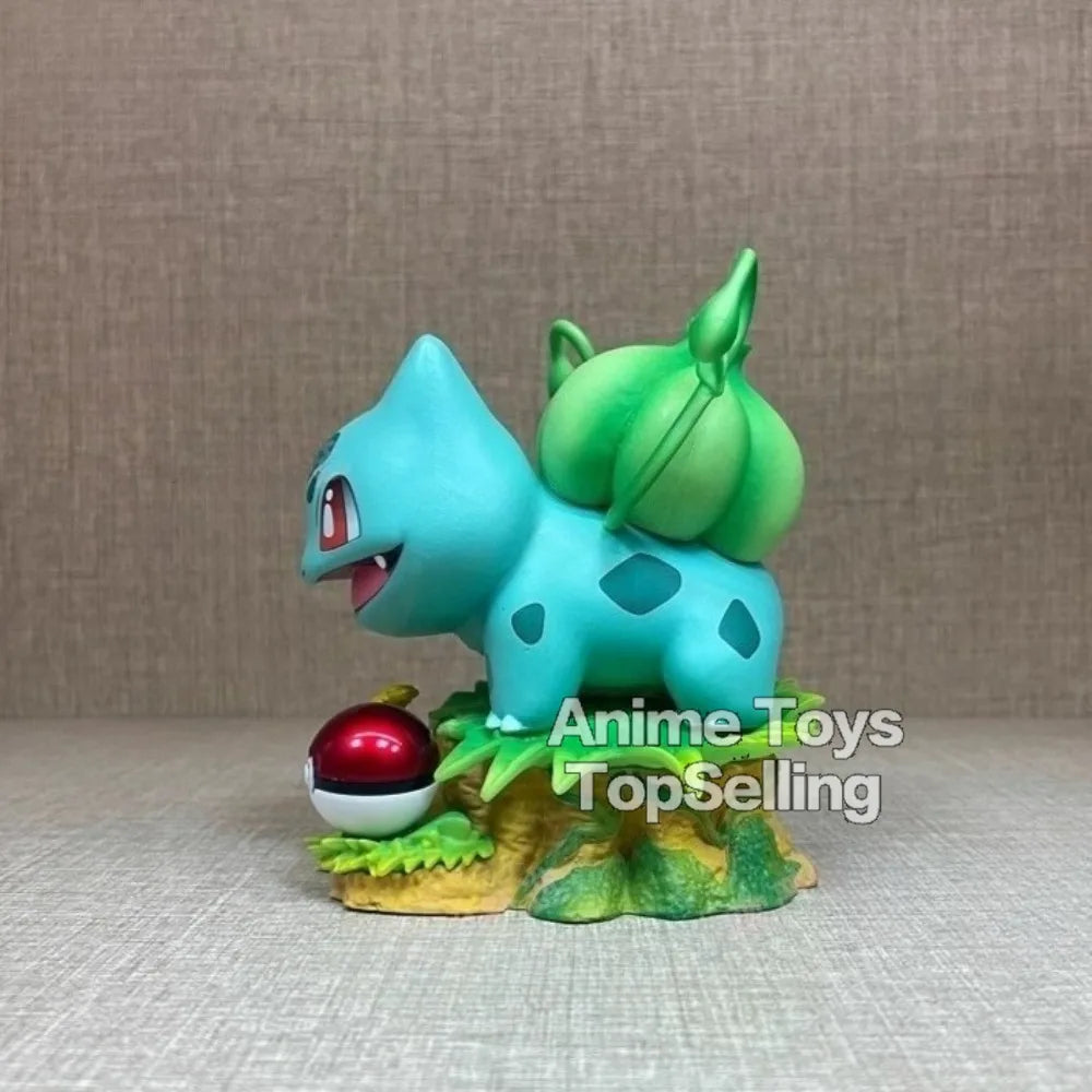Figura Bulbasaur - Pokémon | Base con Poké Ball 10cm