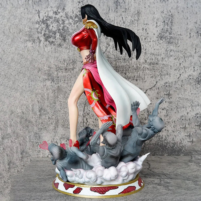 Figuras de Boa Hancock de 31cm, figura de acción de una pieza de Anime, modelo de escritorio, adorno, estatua GK, regalo periférico para niños