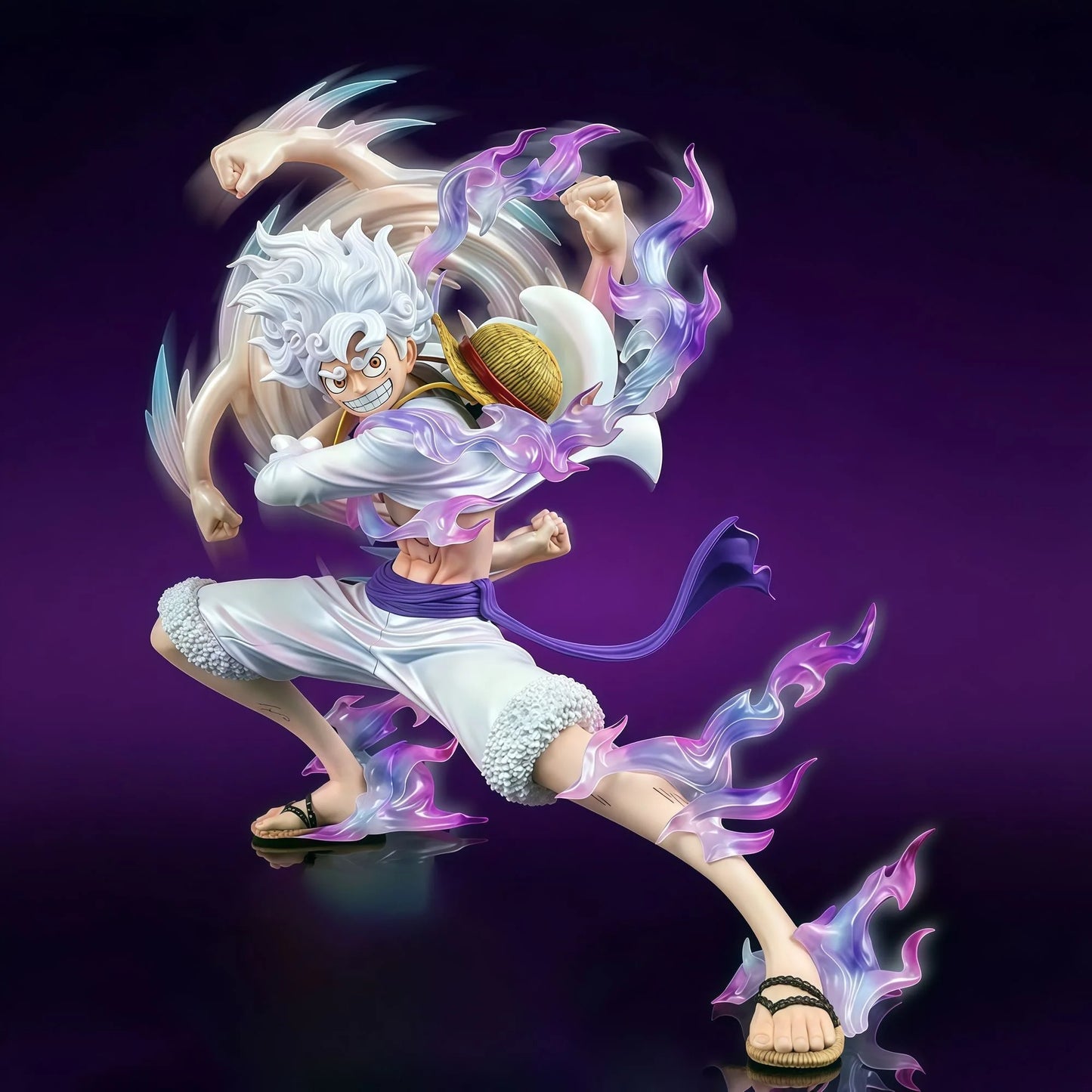 Figura Monkey D. Luffy Gear 5 - One Piece | 19cm