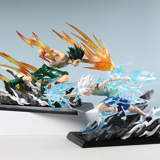 Figura Gon Freecss y Killua Zoldyck - Hunter x Hunter | PVC