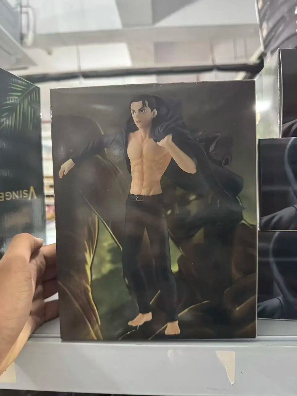 Figura Eren Jaeger Adulto - Attack on Titan | Pop Up Parade Timeskip 15cm