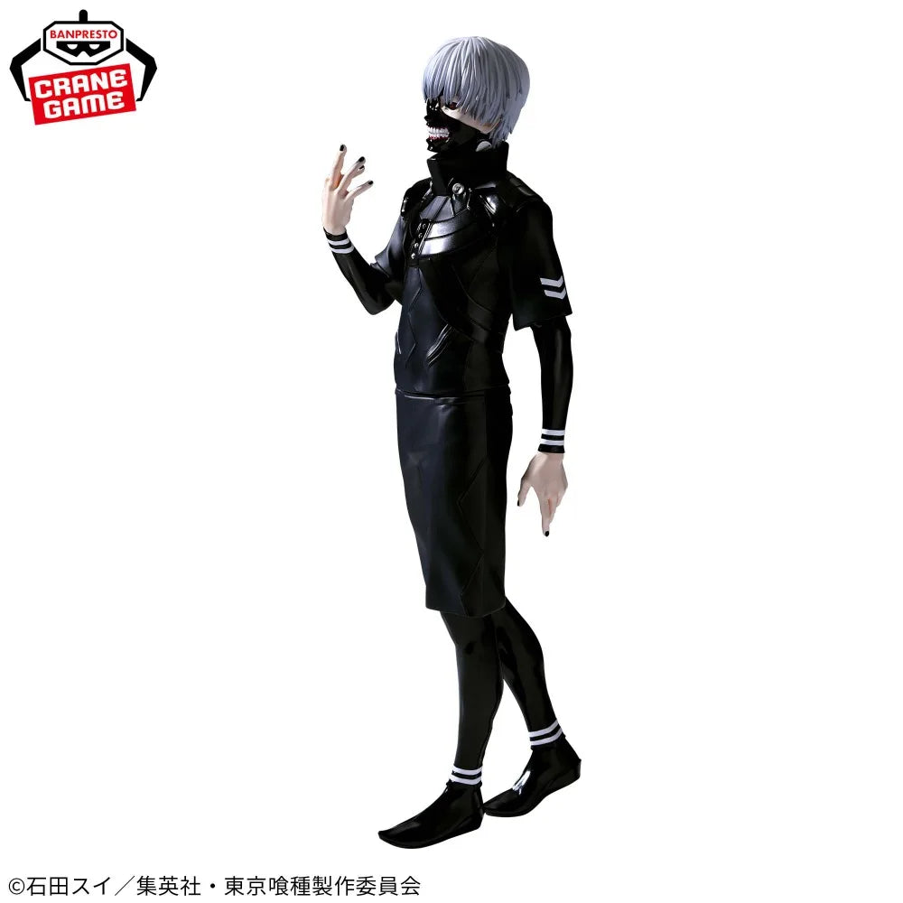 En Stock Bandai Original Banpresto Anime Tokyo Ghoul Grandista Kaneki Ken 27cm modelo juguetes figura cumpleaños regalo de Navidad