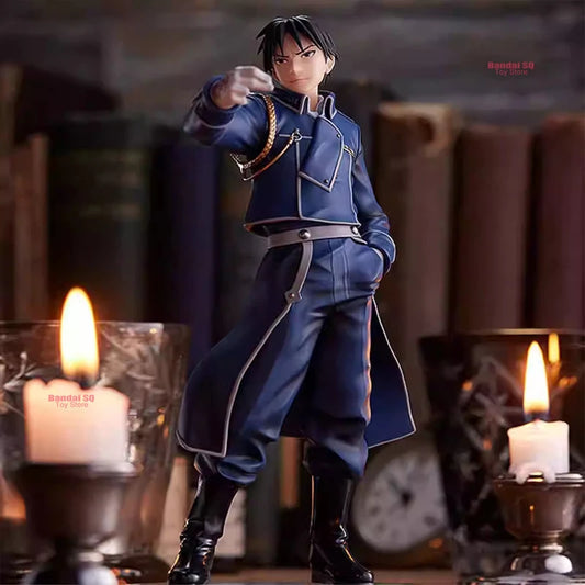 Original GSC POP UP PARADE Fullmetal Alchemist FA Roy Mustang Riza Hawkeye Anime Figure  Action Figure Collection Model Gift