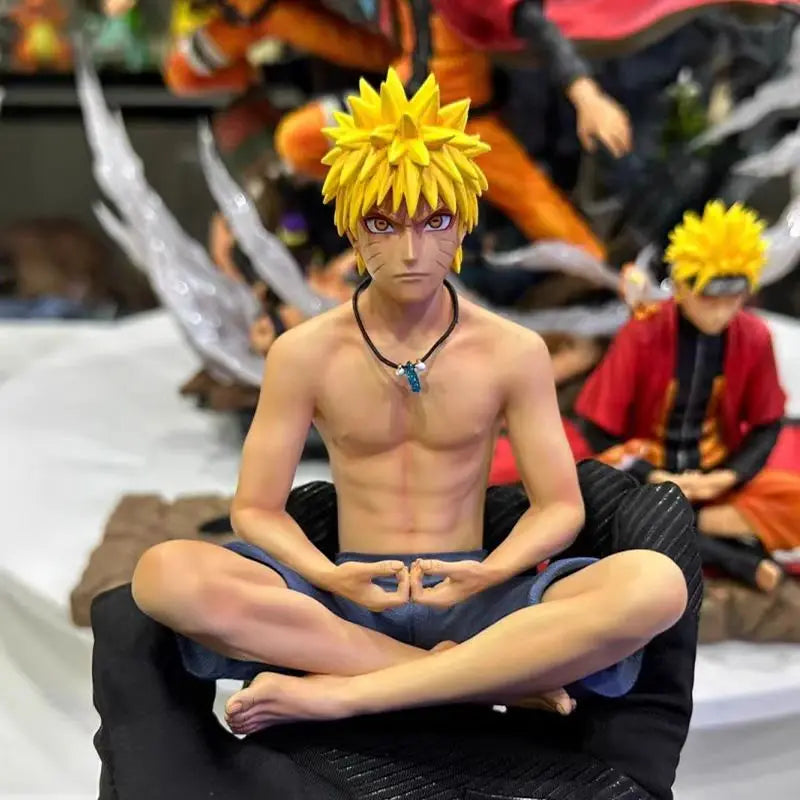 Figura Naruto Uzumaki Modo Sabio - Naruto Shippuden | Meditación 13cm