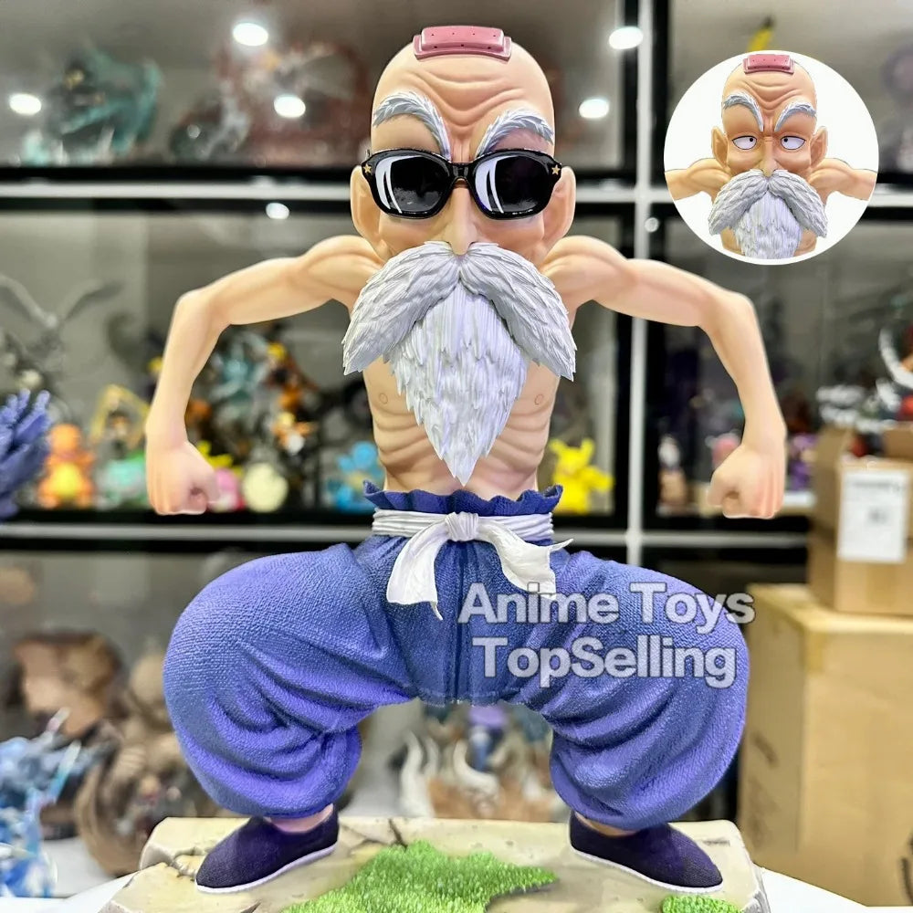 Figura Maestro Roshi y Goku 18 cm - Dragon Ball Z | PVC