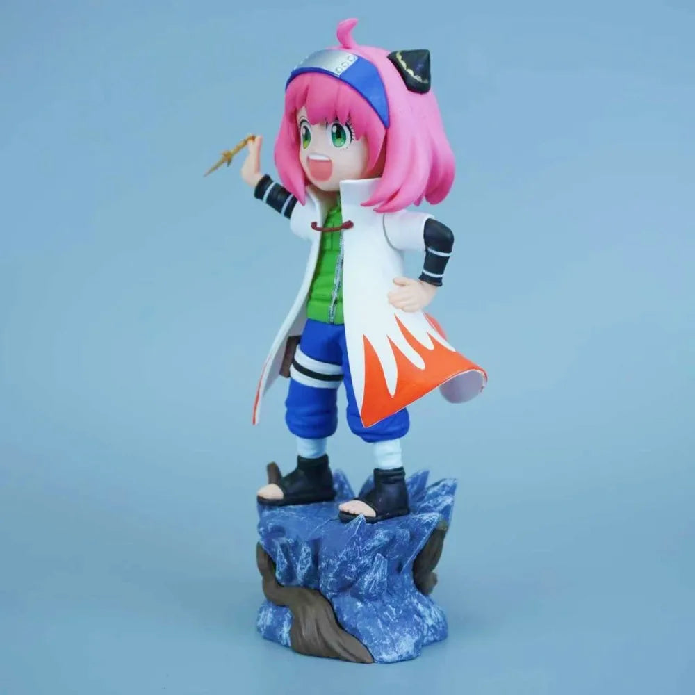 Figura Anya Forger Cosplay Minato - Spy x Family x Naruto | PVC 19cm