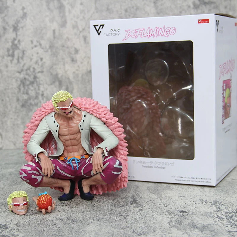 Figura Donquixote Doflamingo - One Piece | Ito Ito no Mi 15cm