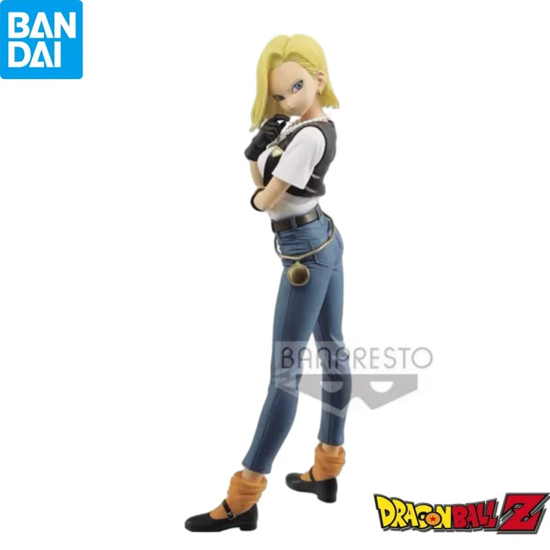 Figura Androide 18 - Dragon Ball Z | Banpresto Glitter & Glamours 25cm