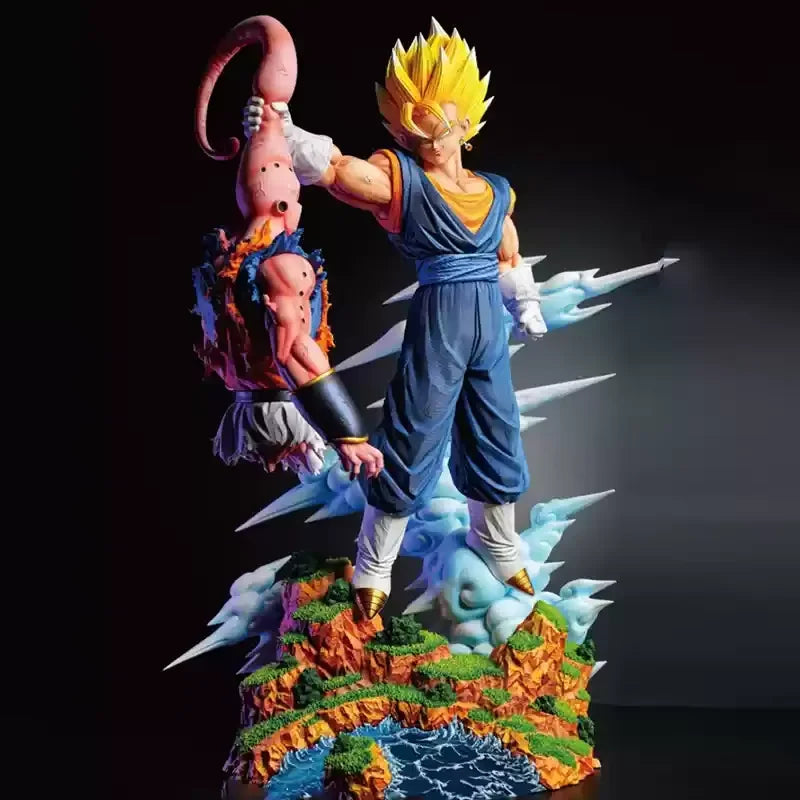 Figura Majin Buu VS Vegetto - Dragon Ball Z | Diorama GK 33cm