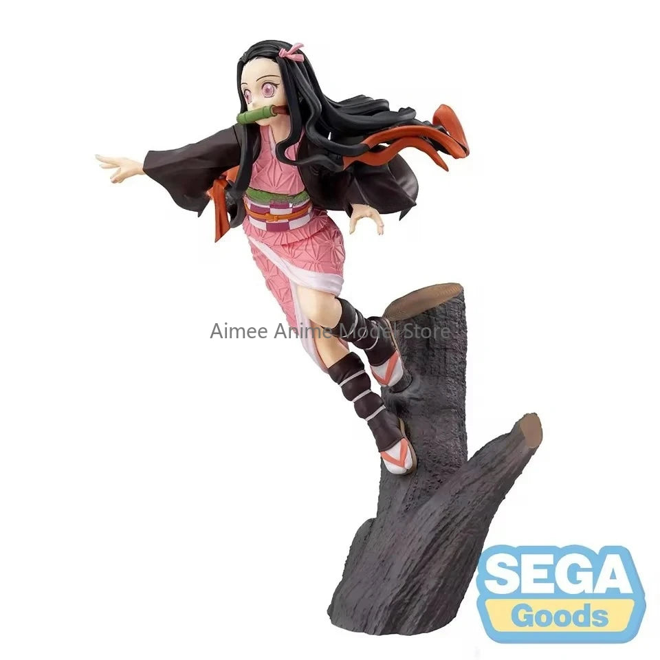 Set Figuras Tanjiro y Nezuko - Demon Slayer | SEGA 18cm
