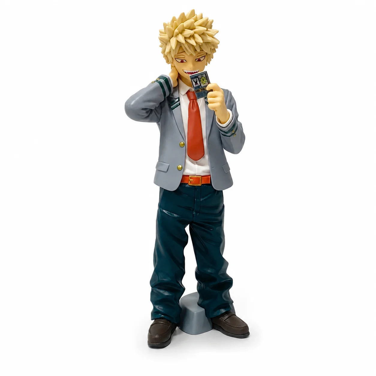 Figura de acción de anime My Hero Bakugou Katsuki, modelo de estatua, adorno de escritorio, coleccionable, pequeño regalo, decoración para Halloween, Navidad, San Valentín