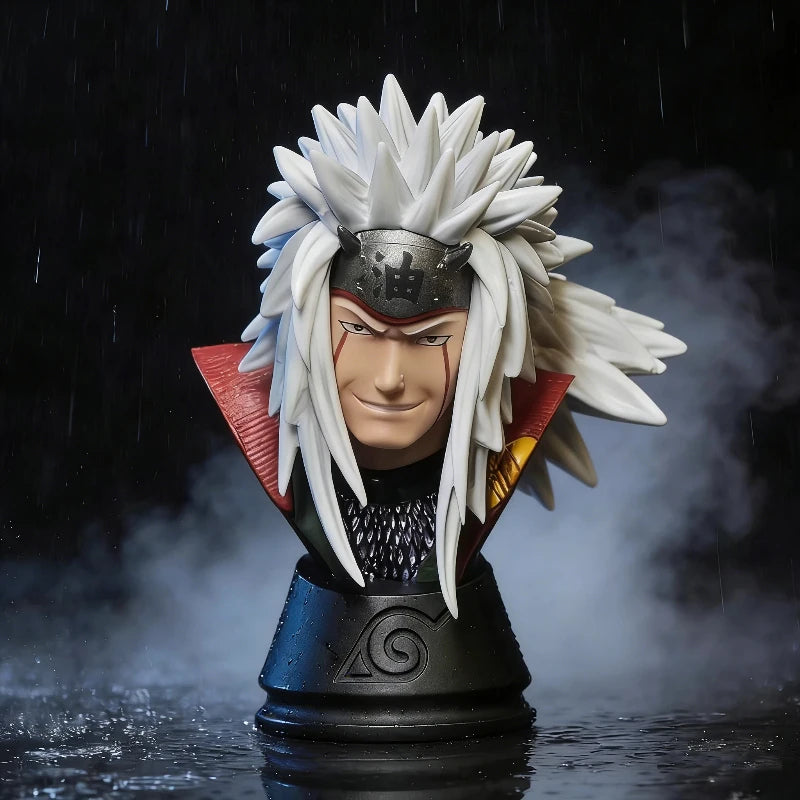 Figura Jiraiya - Naruto Shippuden | Modo Sabio Sapos Fukasaku y Shima 20cm