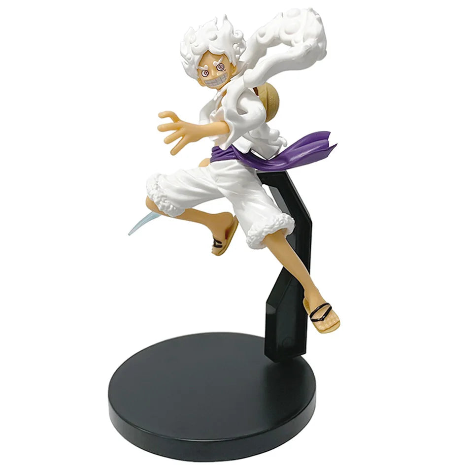 Figura de juguete de una pieza de Anime, 18cm, Nika Monkey D Luffy, muñecas de acción, modelo de Pvc, estatua coleccionable, juguete para regalo en Stock