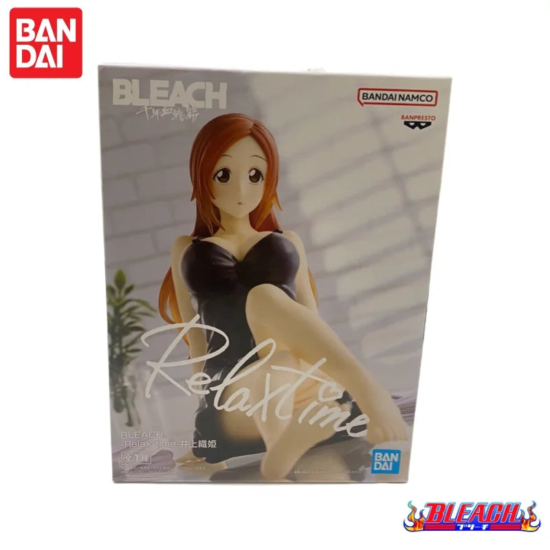 En stock BANDAI Original BLEACH BANPRESTO Inoue Orihime figura de acción modelo muñeca nueva en caja Anime figuras de acción Juguetes