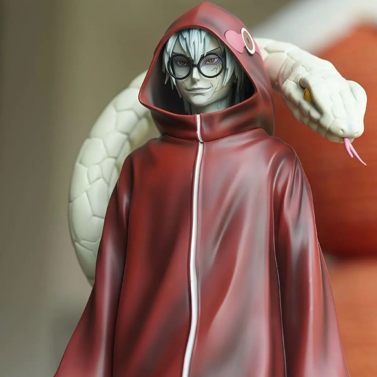 Figura Yakushi Kabuto Modo Sennin Serpiente - Naruto Shippuden | Tunica Roja 30cm