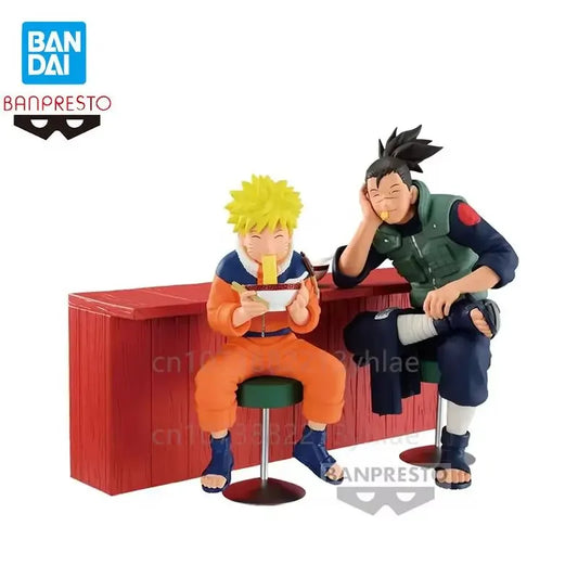 Figura Naruto Uzumaki e Iruka Umino - Naruto | Ichiraku Ramen Banpresto