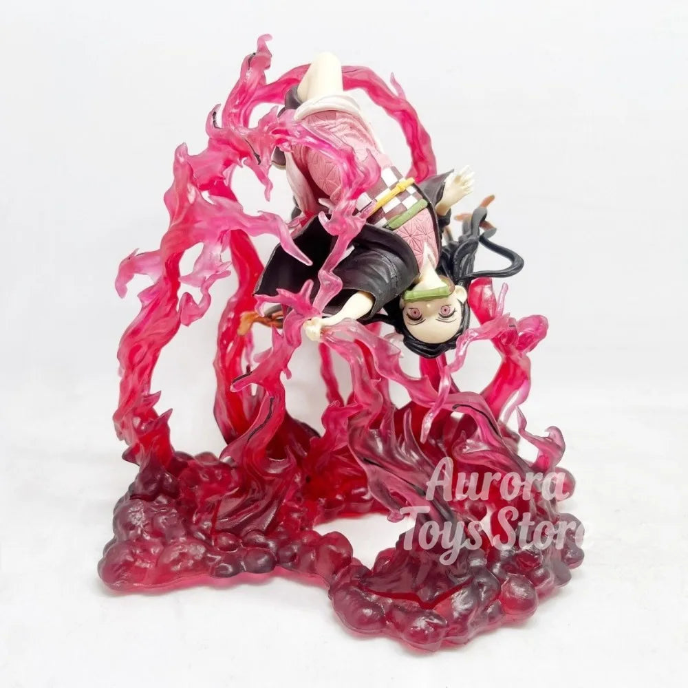 Figura Nezuko Kamado - Demon Slayer | Arte Demoníaco de Sangre 18cm