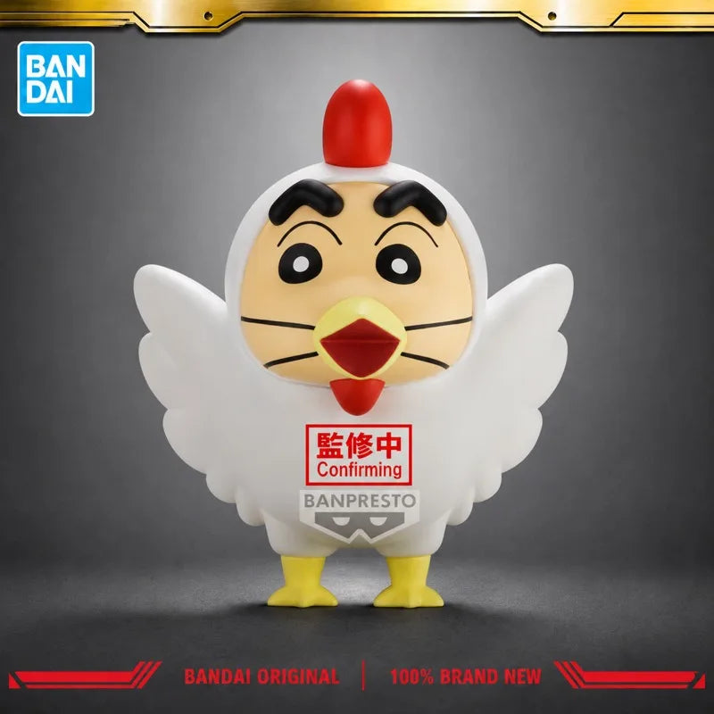 Figura Shin-chan (Disfraz de Gallo) - Shin Chan | Bandai 11cm