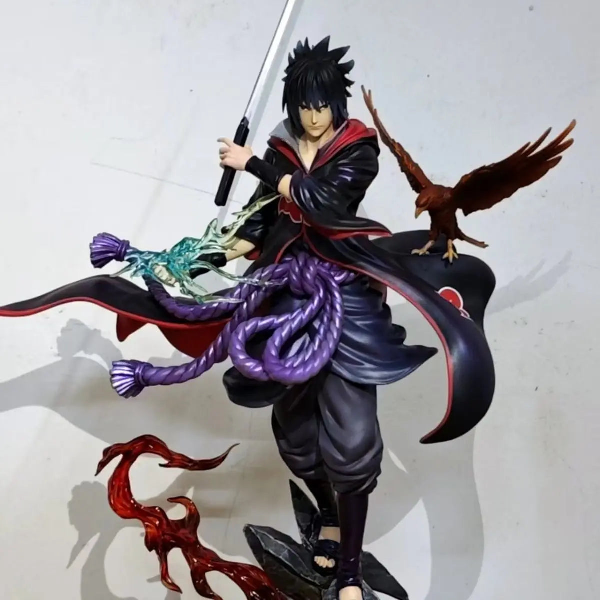 Figura de Anime Naruto Uchiha Sasuke 2026, Figura de Acción de Uzumaki Naruto, Modelo de Estatua, Adorno de Escritorio, Juguete Coleccionable, Regalo de Navidad