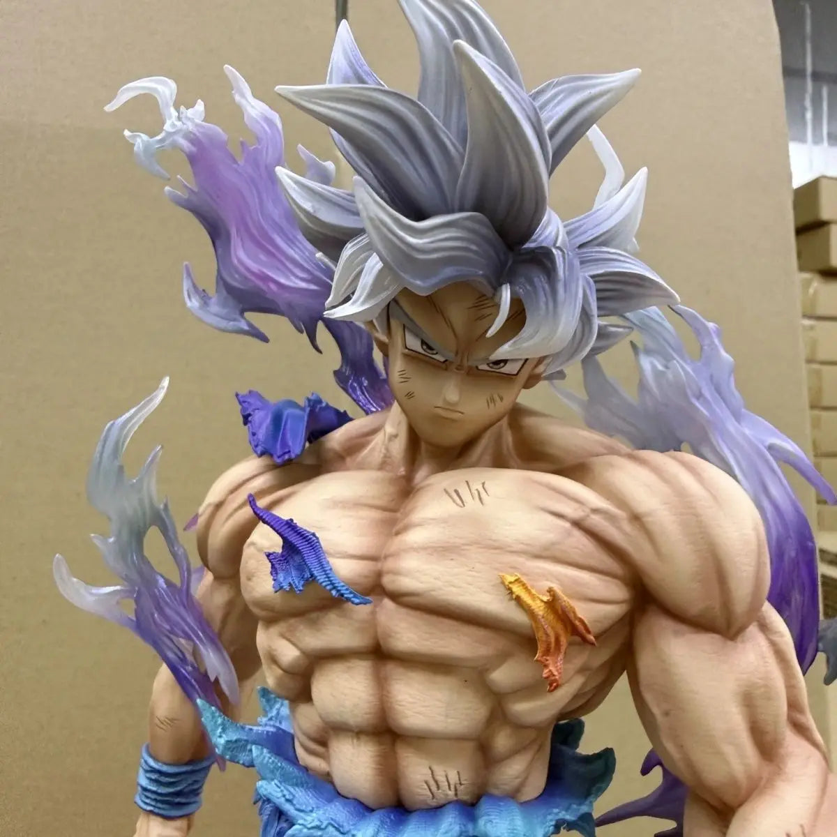 Figura Son Goku Migatte no Gokui - Dragon Ball | LK Studio 43cm