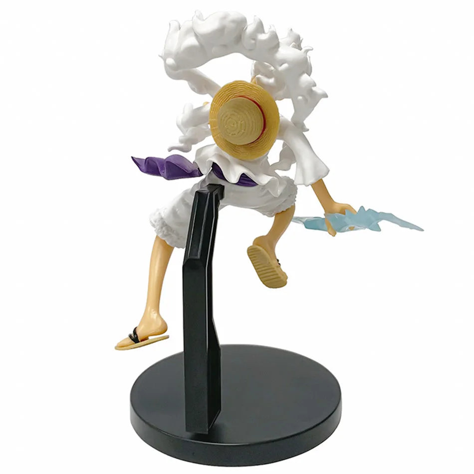 Figura de juguete de una pieza de Anime, 18cm, Nika Monkey D Luffy, muñecas de acción, modelo de Pvc, estatua coleccionable, juguete para regalo en Stock