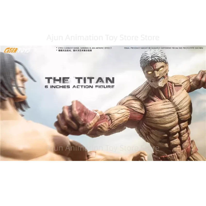 Figuras Titan Acorazado y Titan Colosal - Attack on Titan | 1/12 PVC
