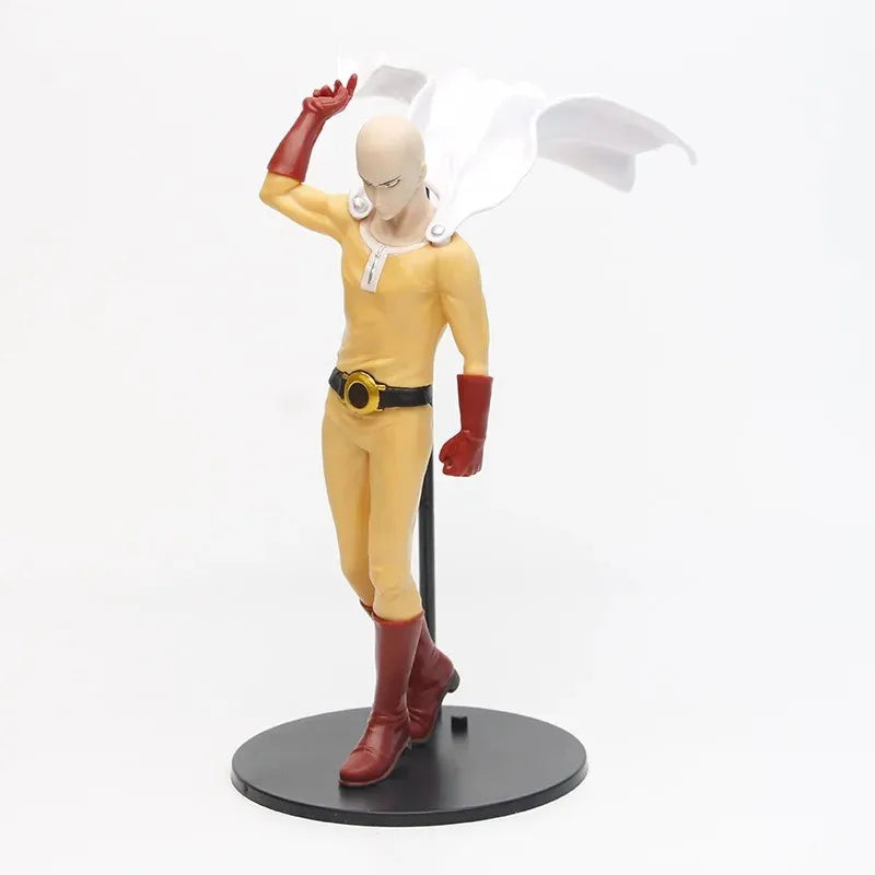 Figura Saitama - One Punch Man | Version Capa de Pie 20cm