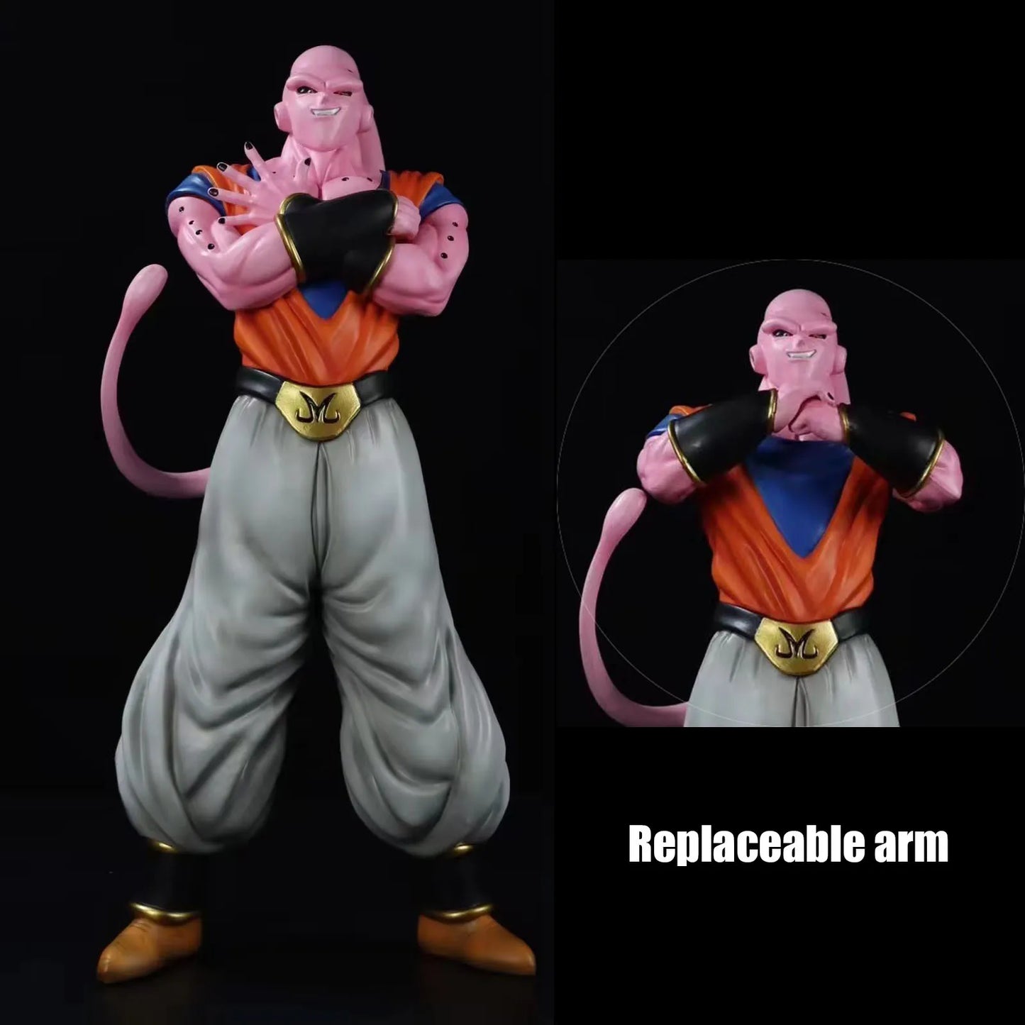 Figura Majin Buu Gohan Absorbido - Dragon Ball Z | PVC 36cm