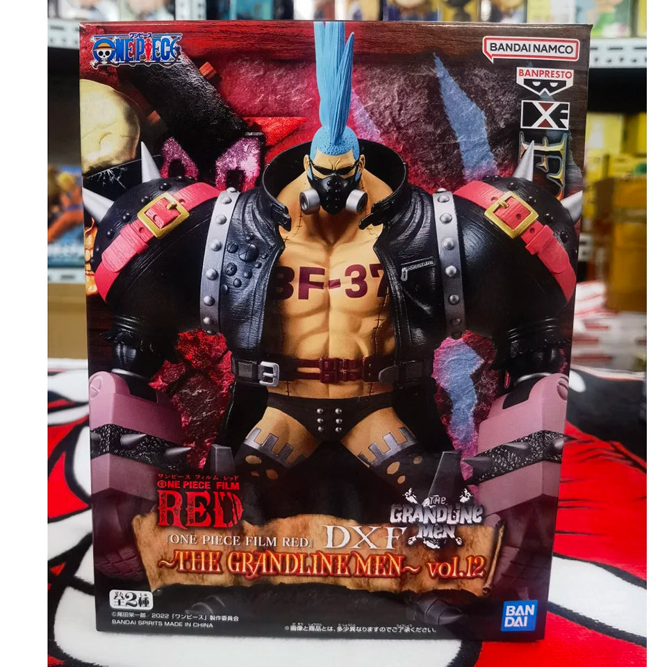 Figura Franky - One Piece | DXF Film Red Vol.12 Banpresto 15cm