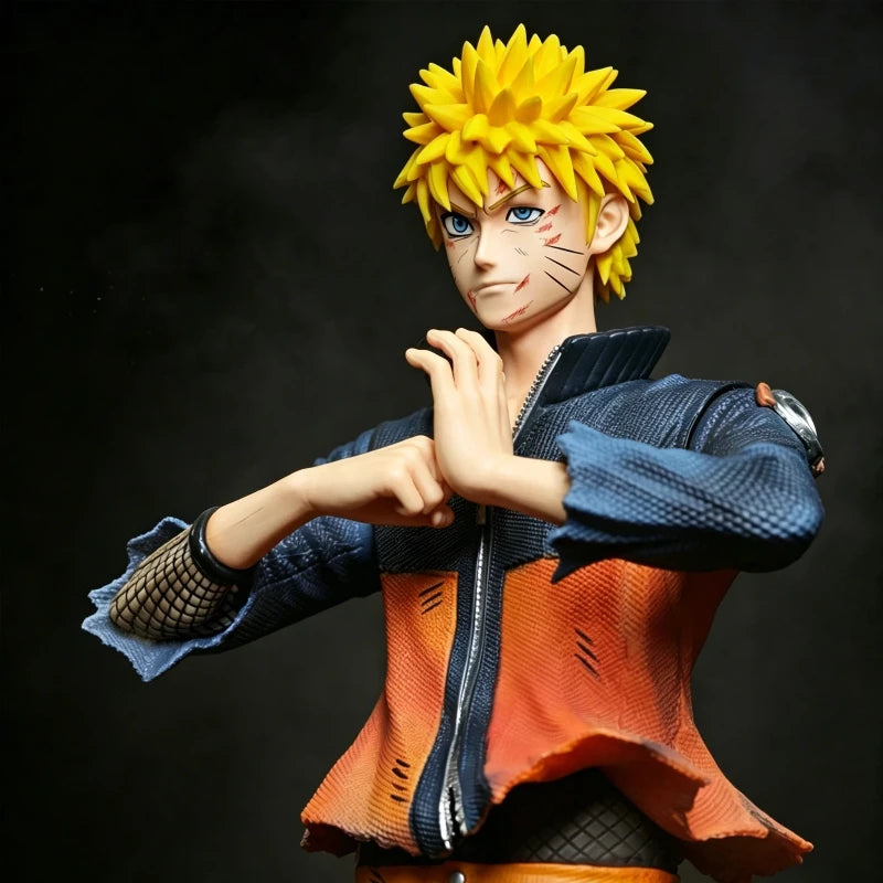 Figura Naruto Uzumaki - Naruto Shippuden | Daños de Batalla Doble Cabeza