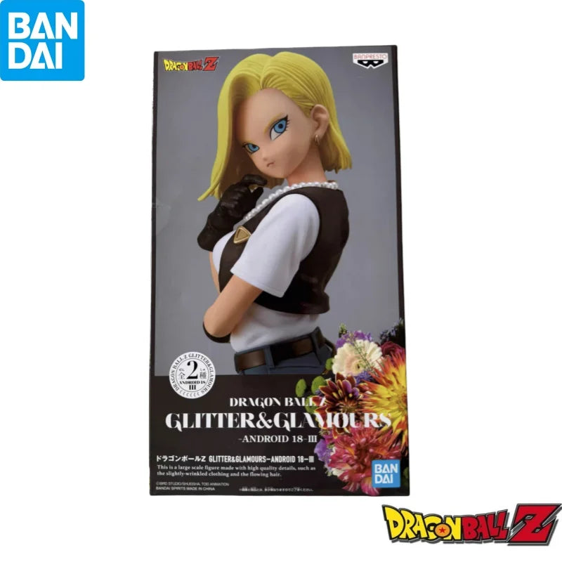 Figura Androide 18 - Dragon Ball Z | Banpresto Glitter & Glamours 25cm