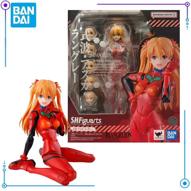 Figura Asuka Langley Shikinami - Evangelion | Bandai S.H.Figuarts