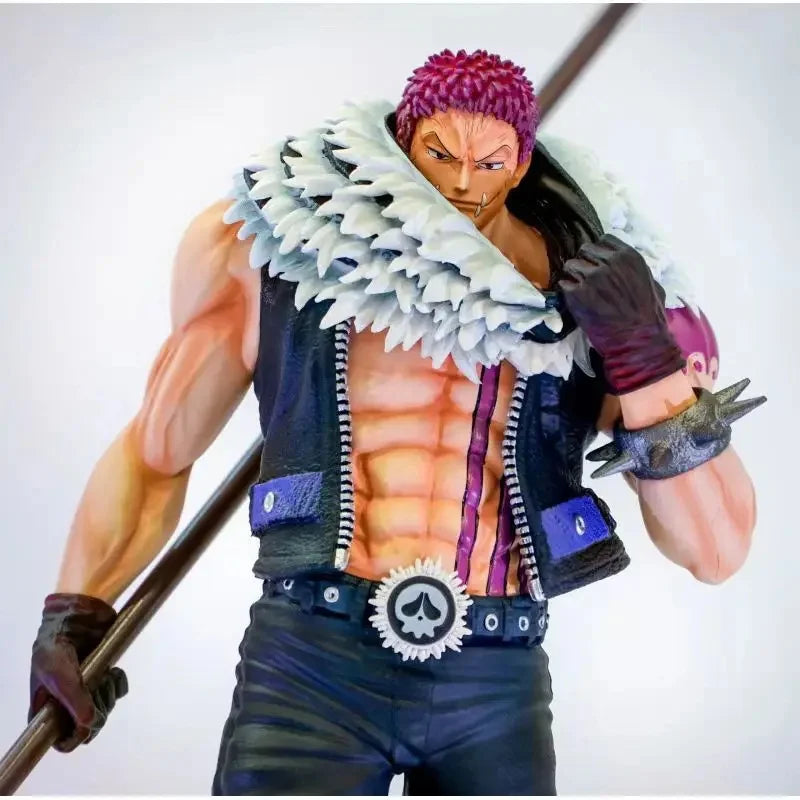 Figura Charlotte Katakuri - One Piece | Charlotte Katakuri con su tridente Mogura 44cm
