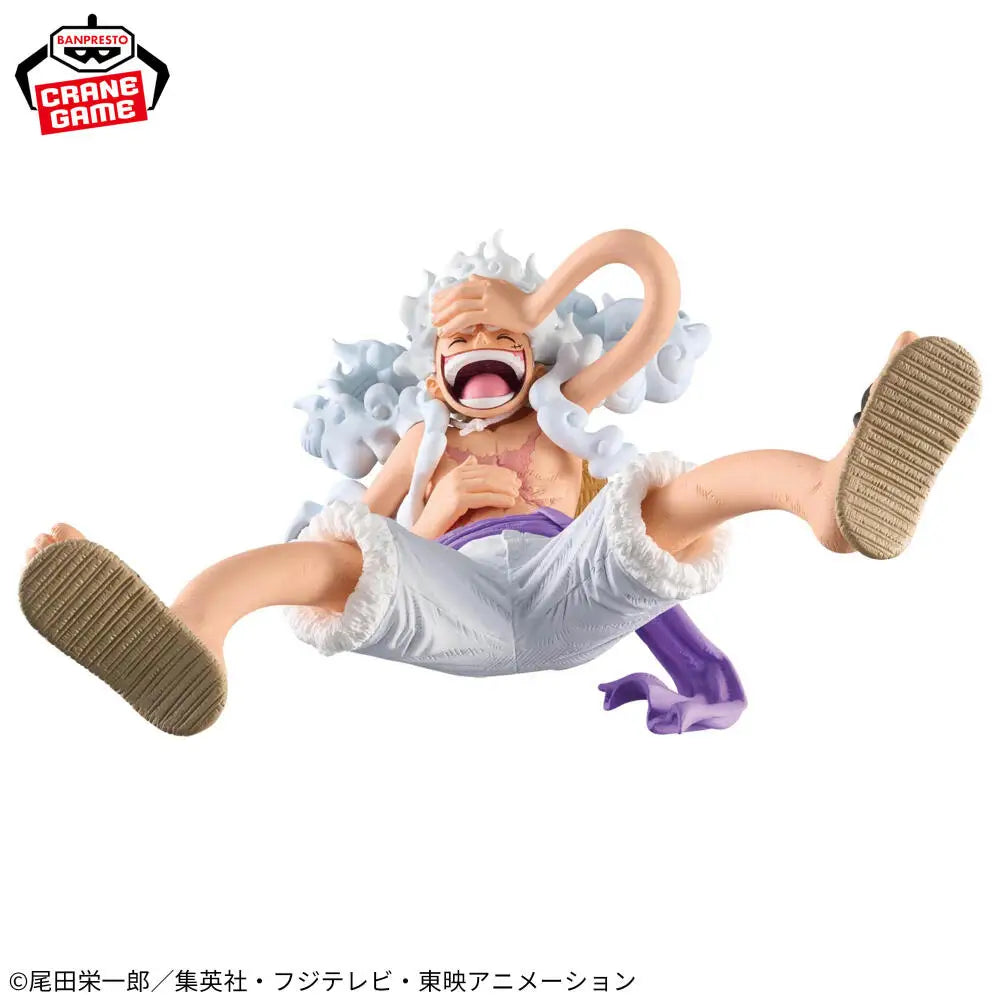 En stock Bandai One Piece KING OF ARTIST Gear 5 Monkey D Luffy BANPRESTO Adornos de regalo