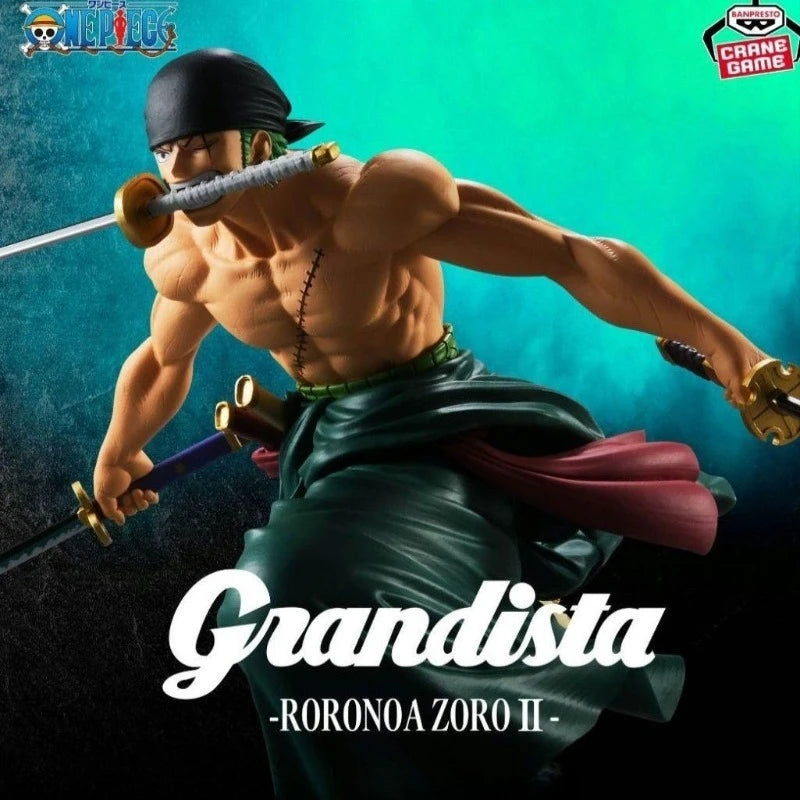 Figura Roronoa Zoro - One Piece | Grandista Banpresto PVC