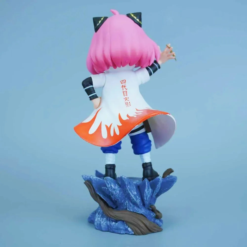 Figura Anya Forger Cosplay Minato - Spy x Family x Naruto | PVC 19cm