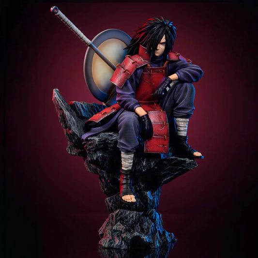 Figura Uchiha Madara - Naruto | Uchiha Madara en pose de combate 30cm