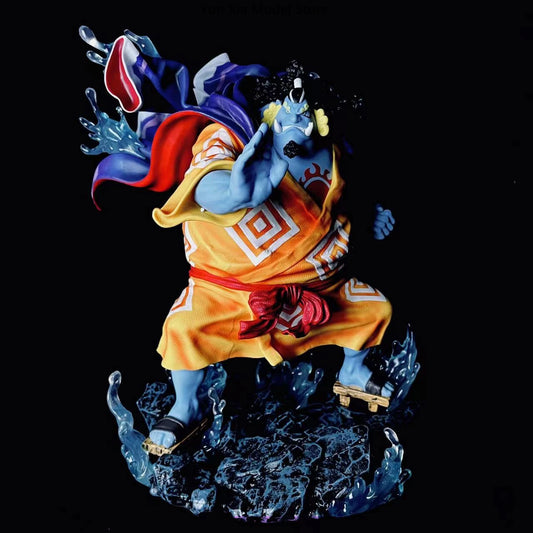 Figura Jinbe - One Piece | Shichibukai Pose de Ataque 31cm