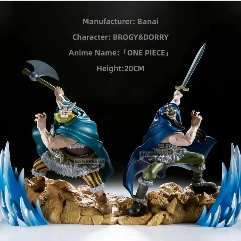 Figura Dorry y Brogy - One Piece | Banpresto Gigantes de Elbaf