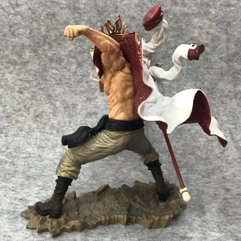 Figura Edward Newgate (Barbablanca) - One Piece | Barbablanca con su bisento en pose de combate 25cm