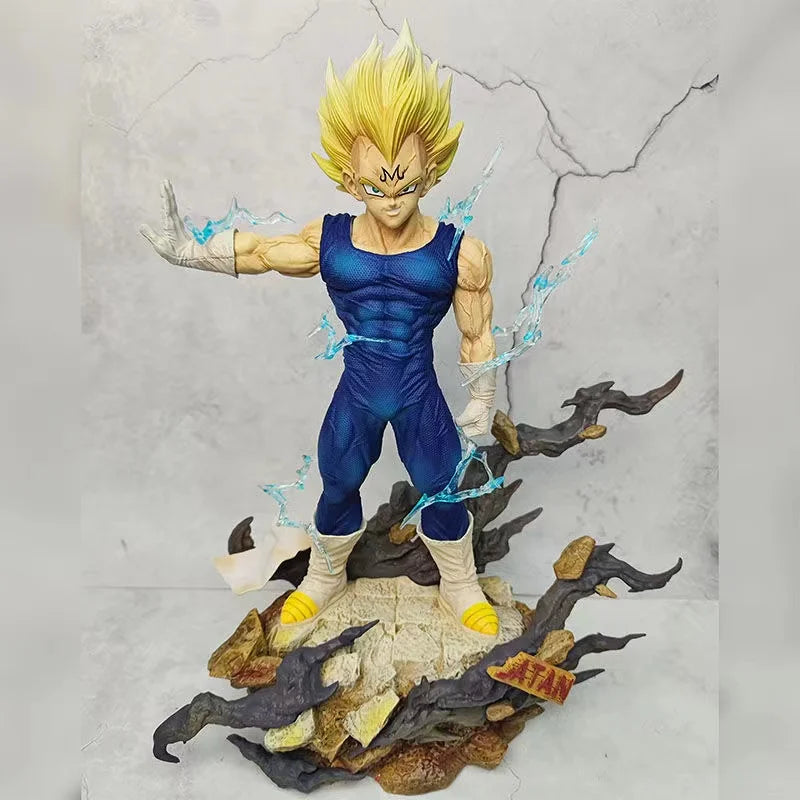 Figura Majin Vegeta - Dragon Ball Z | Cabeza Intercambiable 33cm
