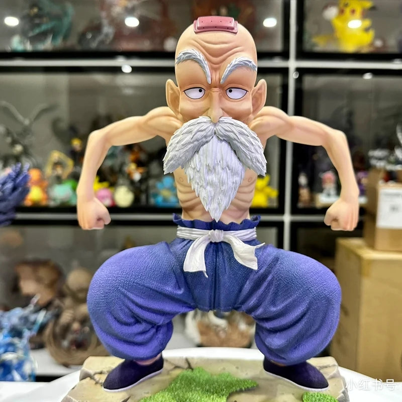 18cm Dragon Ball Master Roshi Figure Kame Sennin Figurine Pvc Action Figures Desktop Decoration Collection Model Toys Gifts