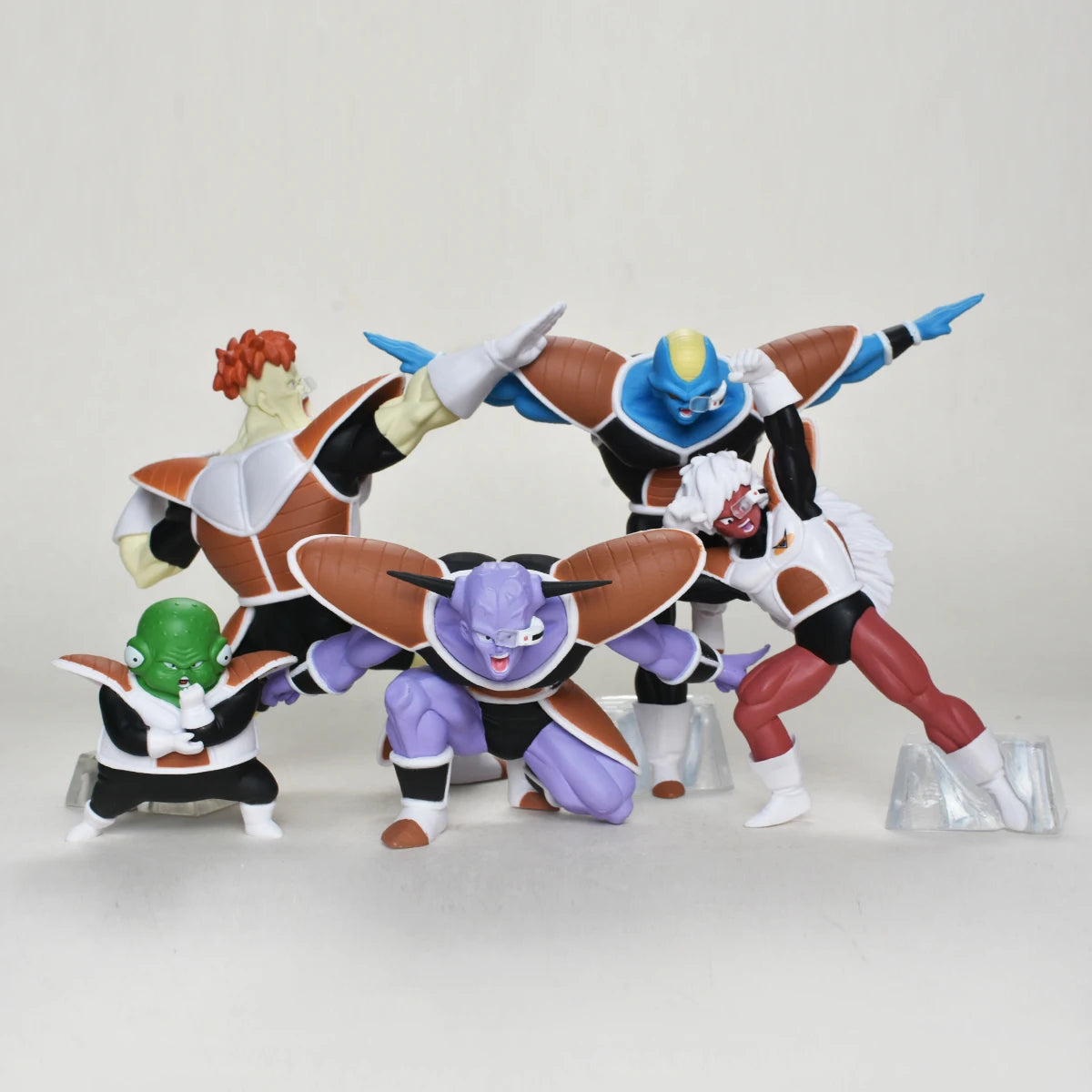 Figura Set Fuerzas Ginyu - Dragon Ball Z | PVC