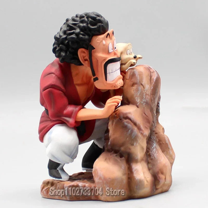 11.5cm Dragon Ball Gk Statue Hercule Ring Satan Action Figure Anime Monk Namu Mister Toys Puppies Doll PVC Collection Model Gift